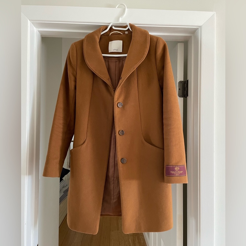 Aritzia Cocoon Wool Coat